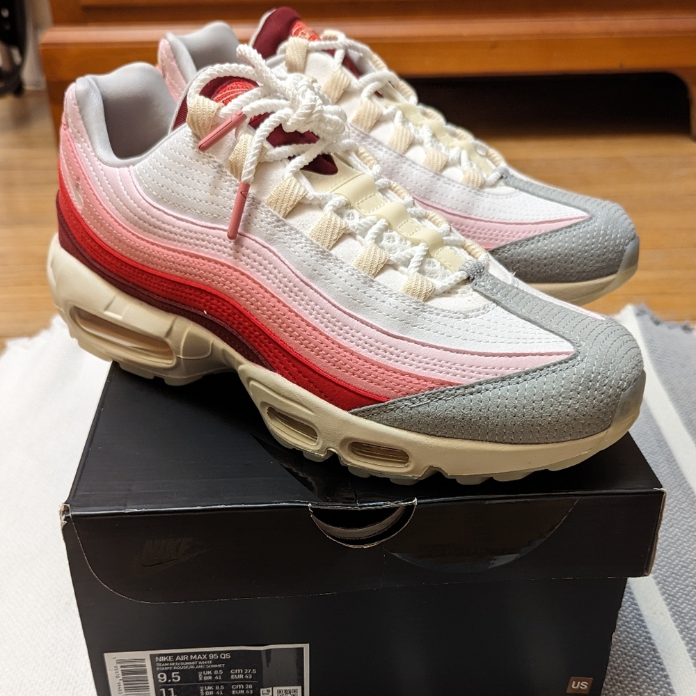 Nike Air Max 95 QS Anatomy of Air GID Team Red Summit White (DM0012 6000) *NEW*